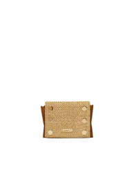 Allen-Wallet-Cocoa-Raffia-G-Front-View
