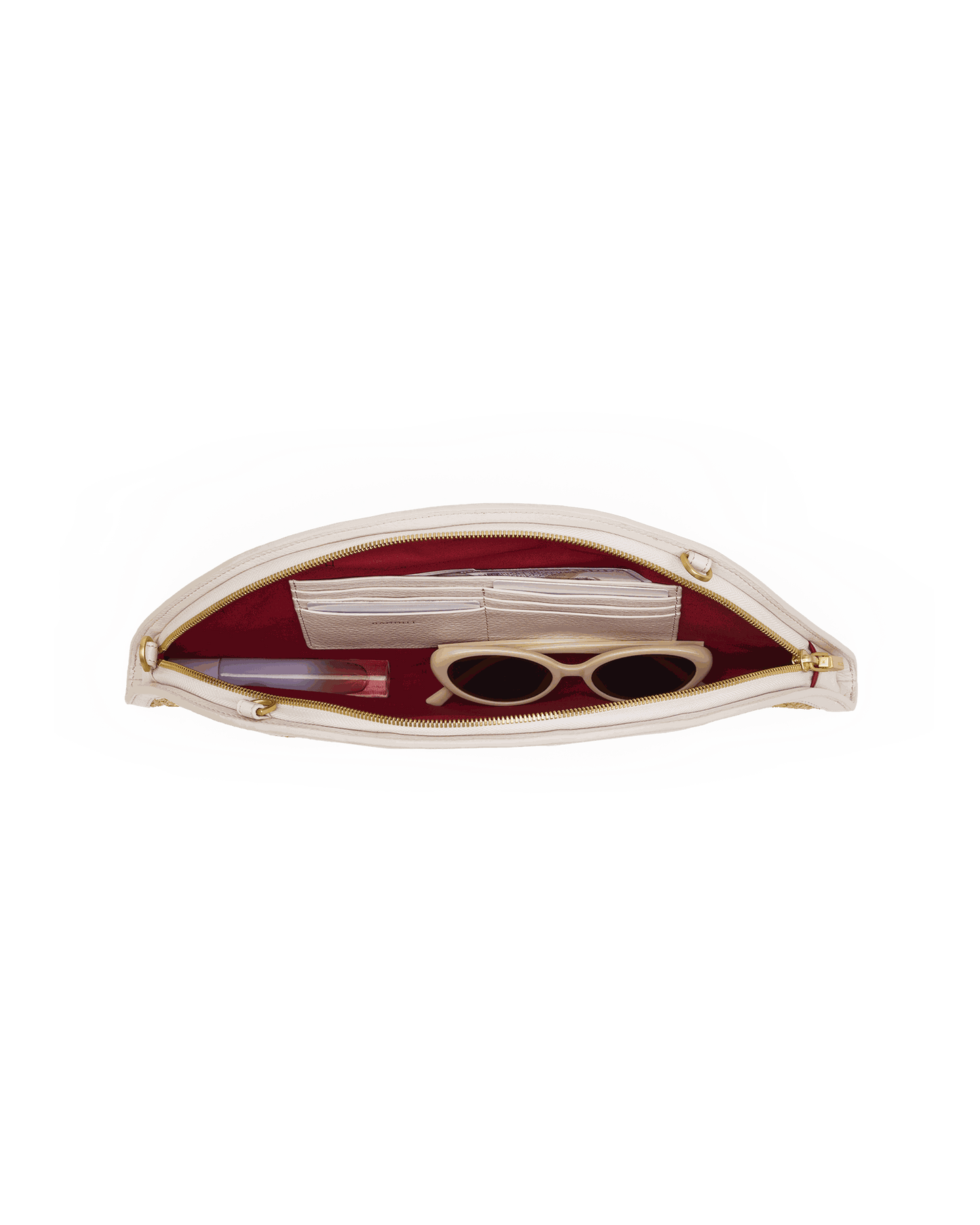 Shelley-Clutch-Calla-Lily-White-Raffia-BGH-Inside-View