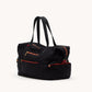 Ivy-Weekender-Black-Nylon-G-Red-Zip-Back-View