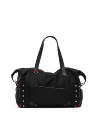 Ivy Weekender | Black Nylon/Gunmetal