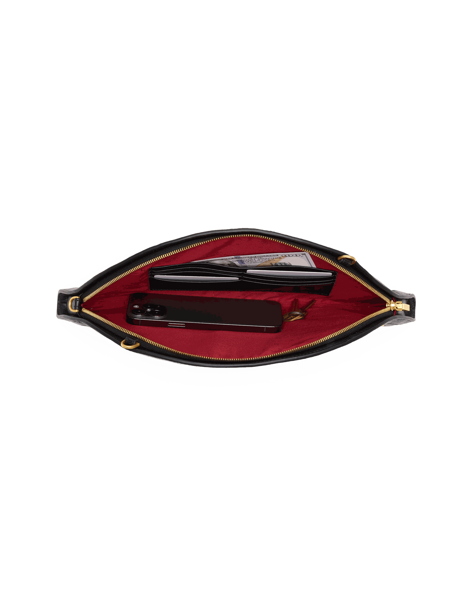 Shelley-Clutch-Black-BG-Inside-View