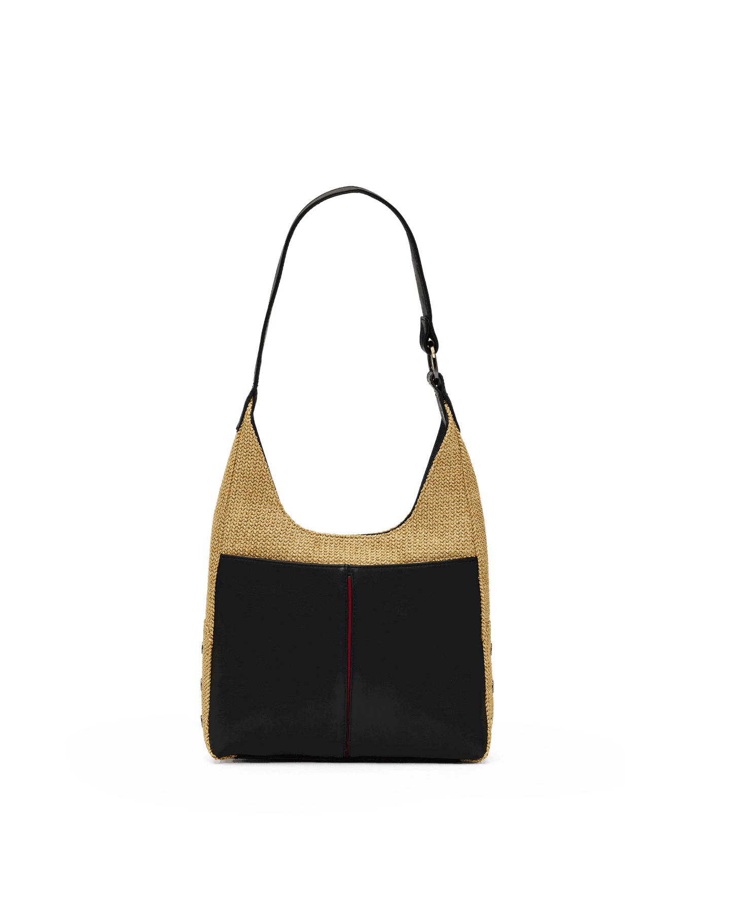 Tim-Med-Noir-Smooth-Raffia-GM-Back-View