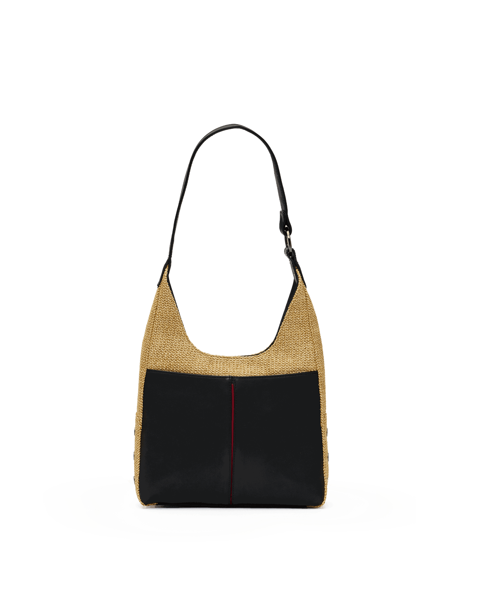 Tim-Med-Noir-Smooth-Raffia-GM-Back-View
