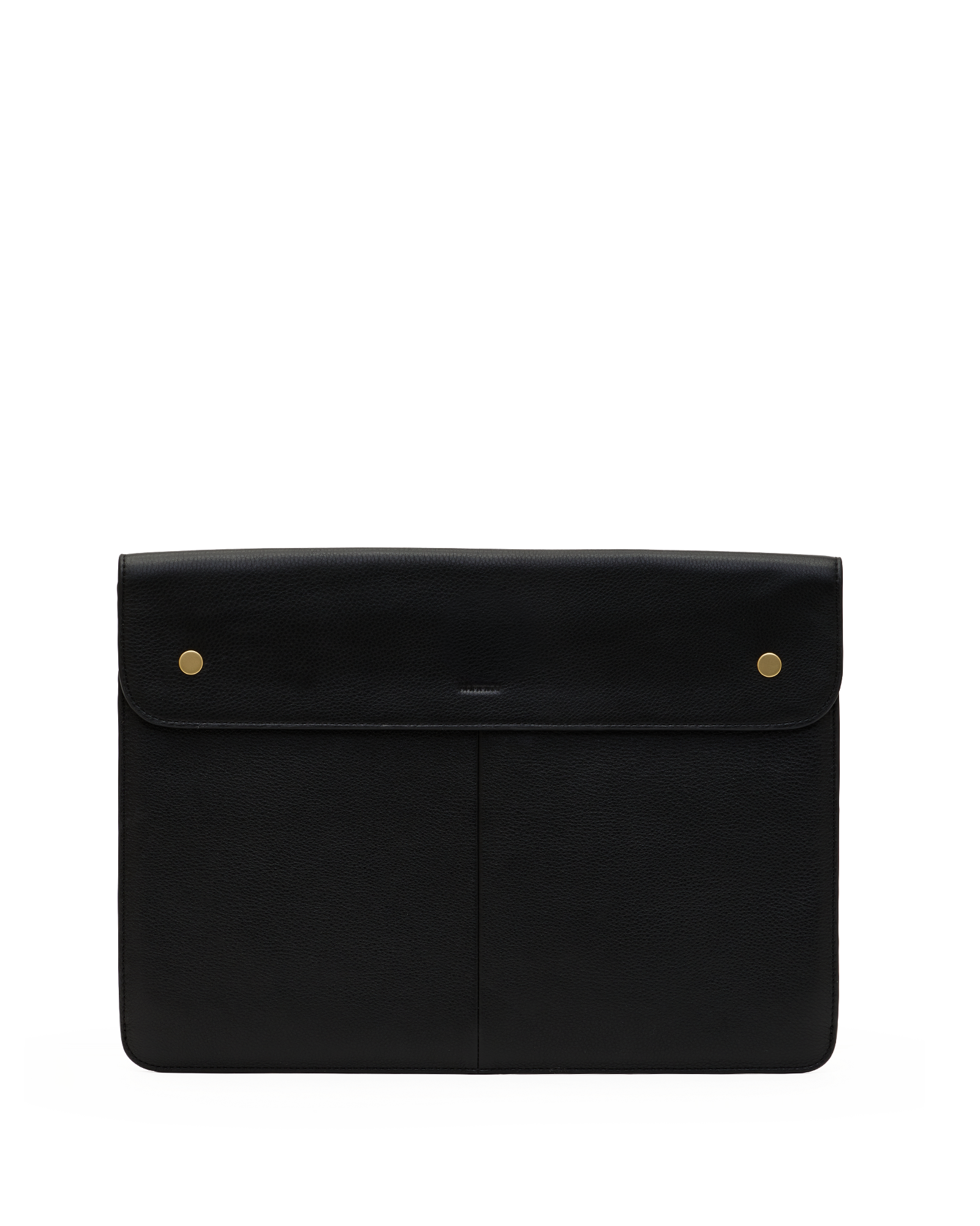 Miranda-Laptop-Sleeve-16-Black-BG-Front-View