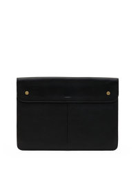 Miranda Laptop Sleeve | Black/Brushed Gold | 16