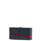 Soiree-Clutch-Carrara-Black-BG-Front-View