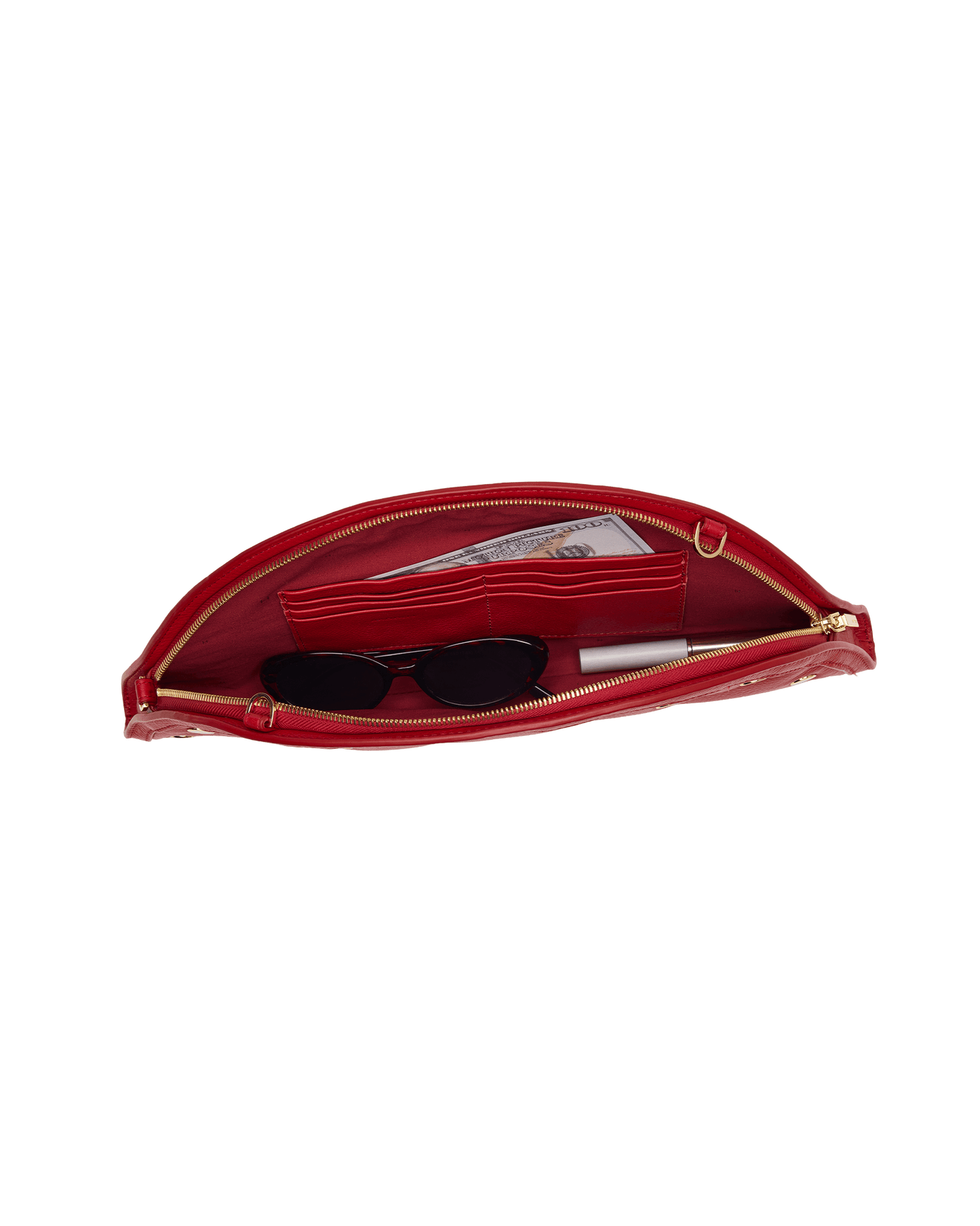 Shelley-Clutch-Chili-Red-G-Inside-View
