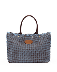 Olympia Tote | Blueberry Sorbet/Gold