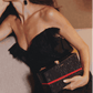 Soiree-Clutch-Carrara-Black-BG-Model-View-3