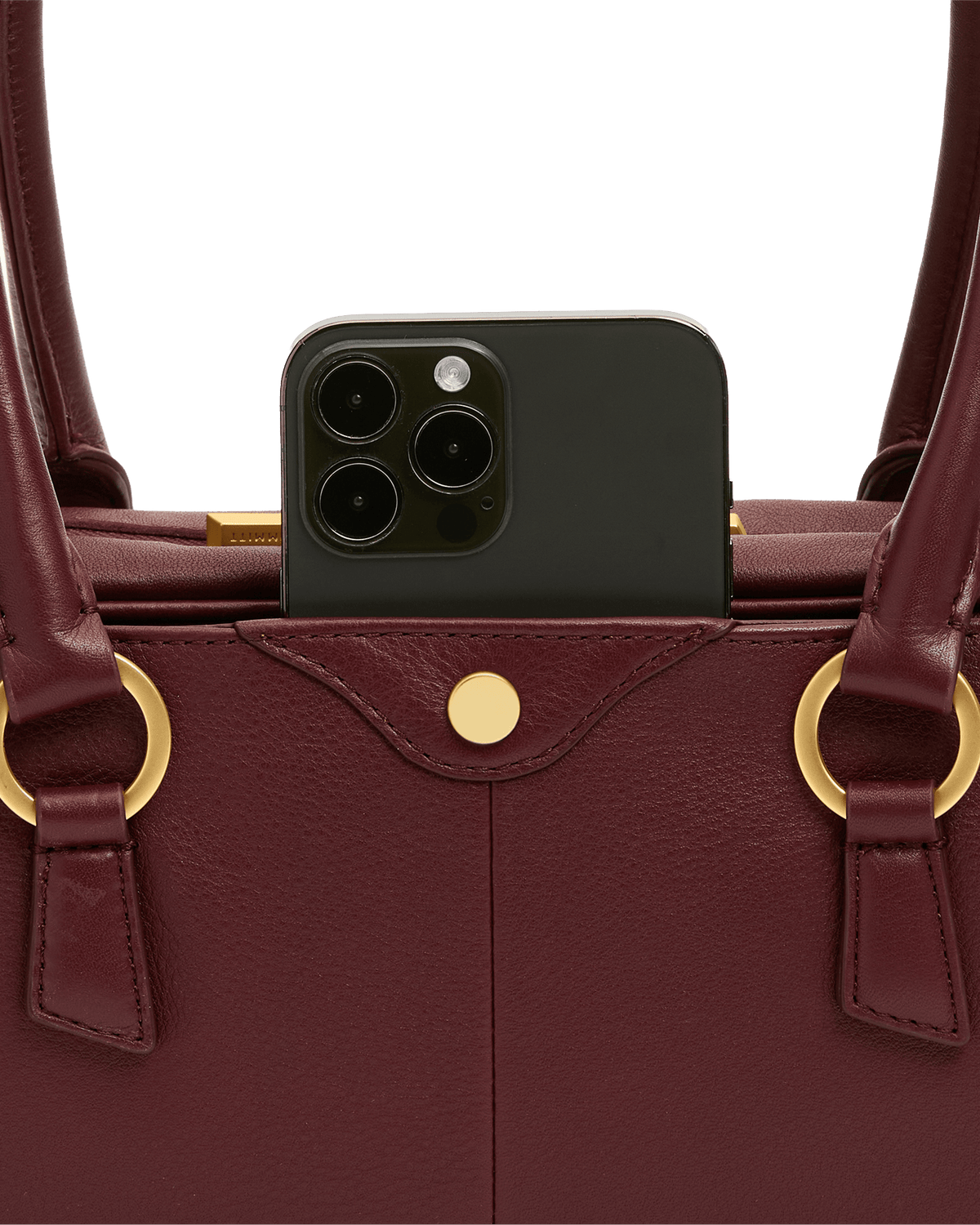 Meredith | Cherrywood Pebble/Brushed Gold | Sml