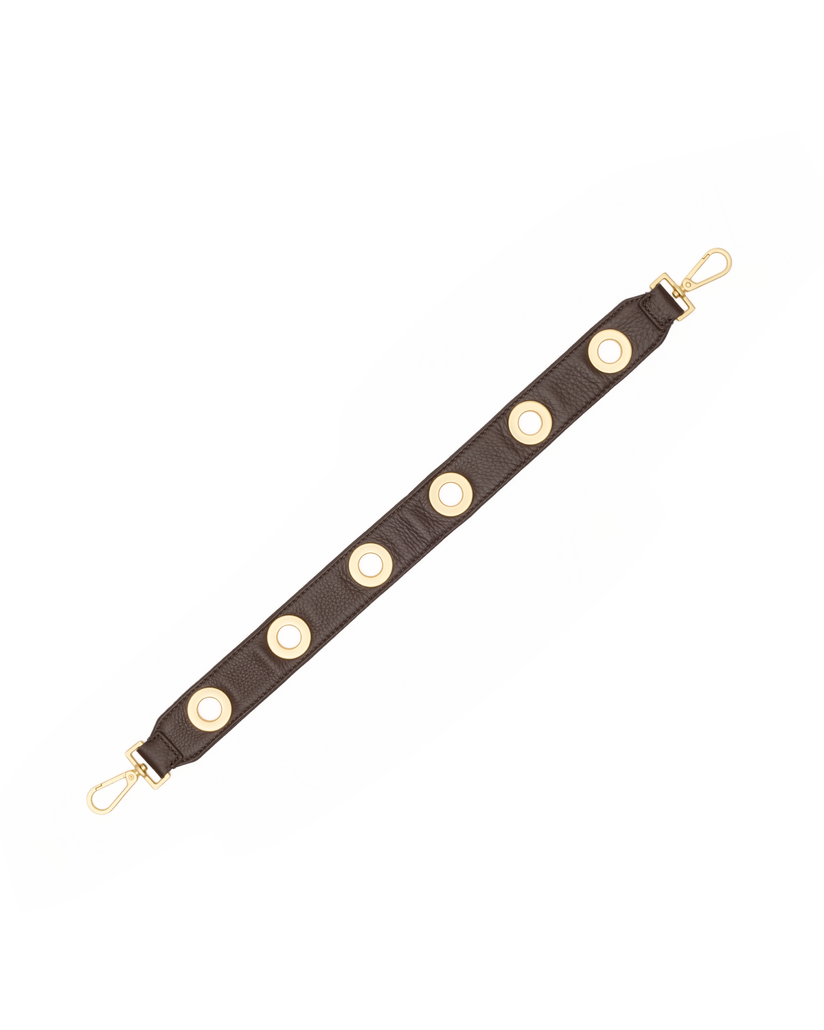 Grommet-Short-Strap-Espresso-Pebble-BG-Front-View