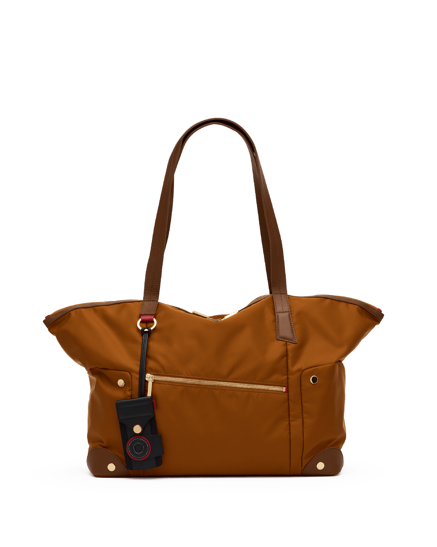Zoe-Tote-Amber-Nylon-G-Detail-View