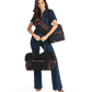 Ivy-Weekender-Black-Nylon-G-Red-Zip-Model-View-5
