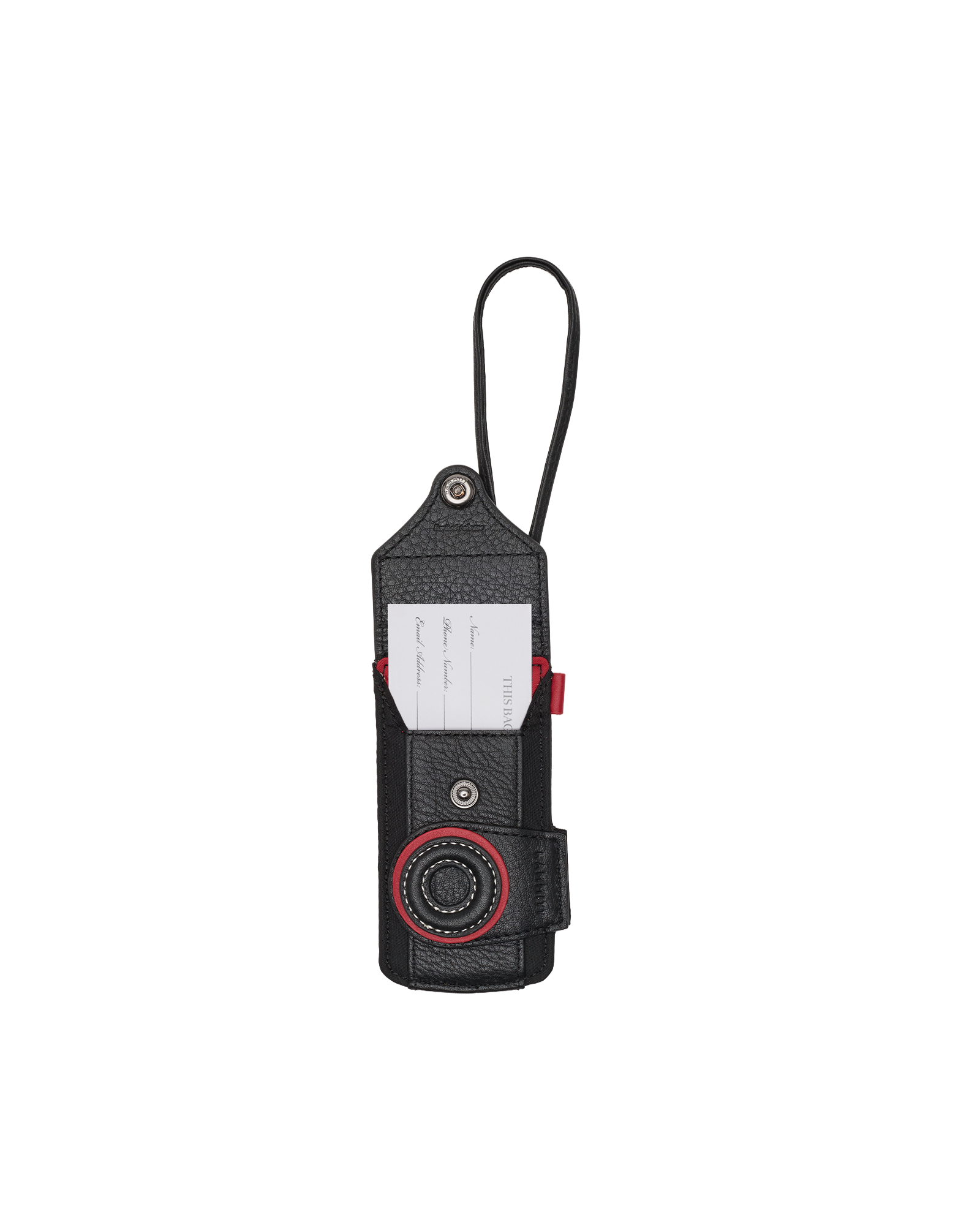 Camera-Luggage-Tag-Black-Nylon-GM-Detail-View-1