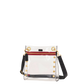 Tony Clear | Black/Brushed Gold Red Zip | Med