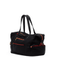 Ivy-Weekender-Black-Nylon-G-Red-Zip-Back-View
