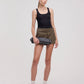 Model height is 5'10''