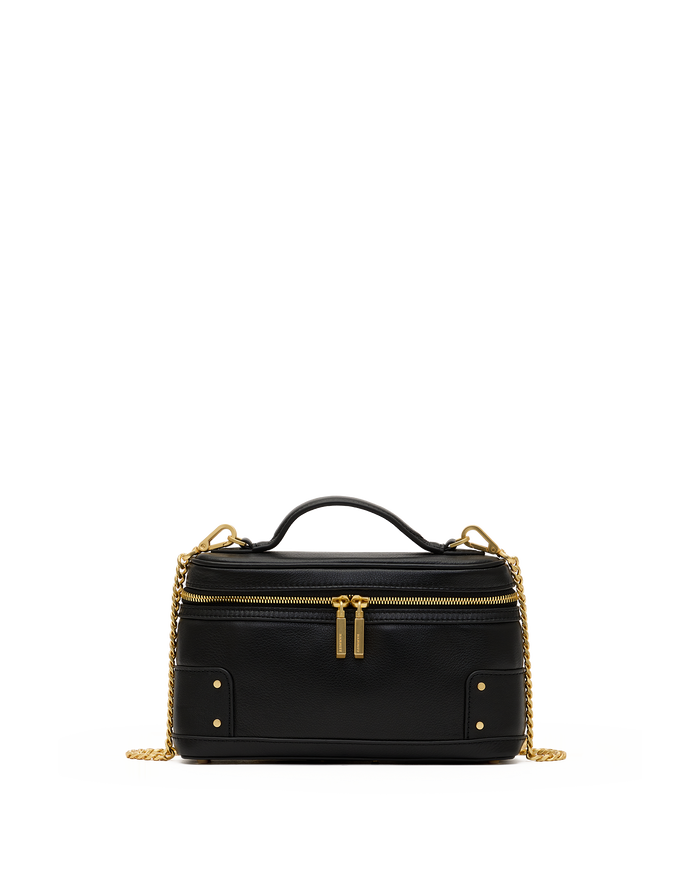 Vanna Case | Black/Brushed Gold