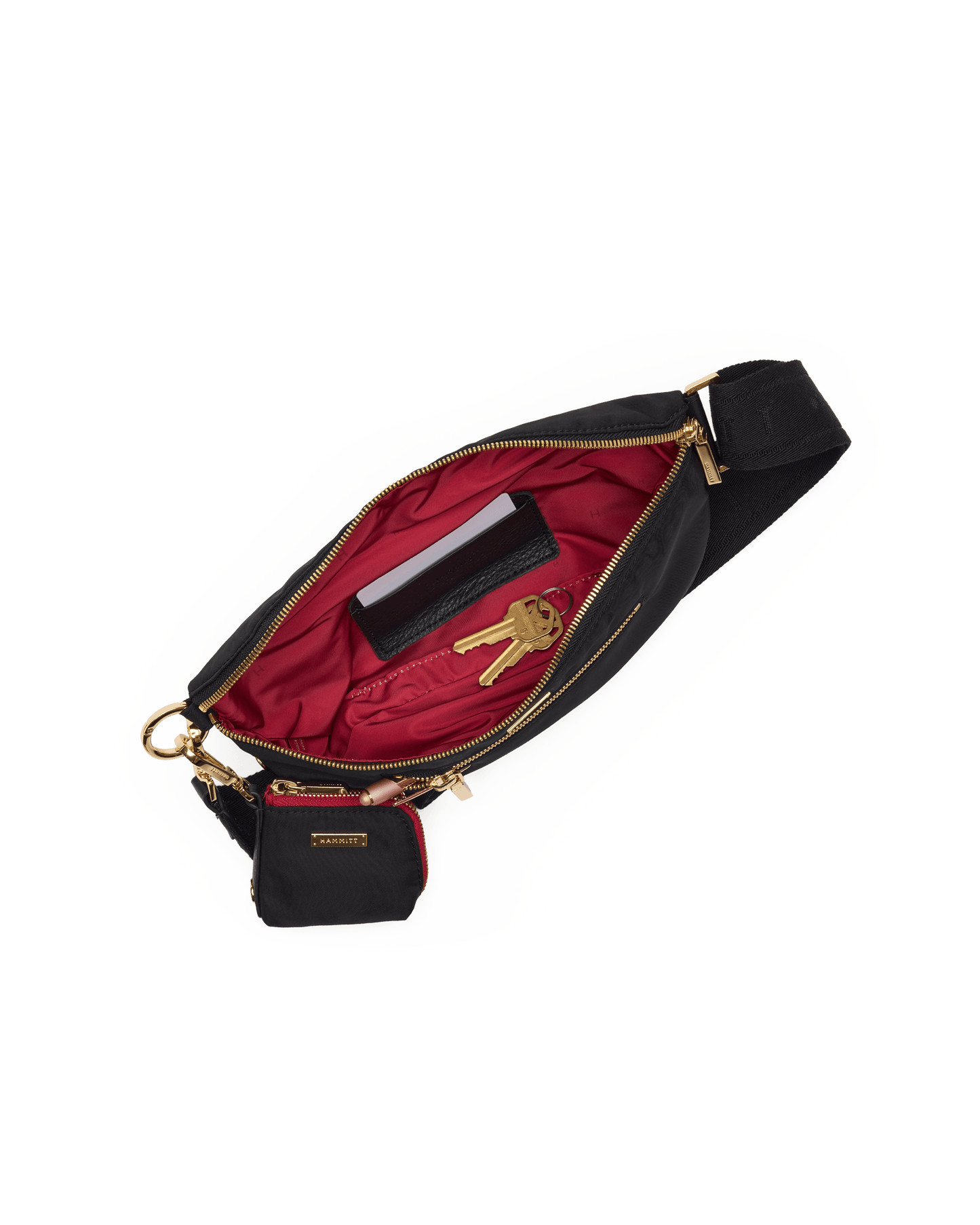 Charles-Crossbody-Med-Black-Nylon-Cargo-G-Inside-View