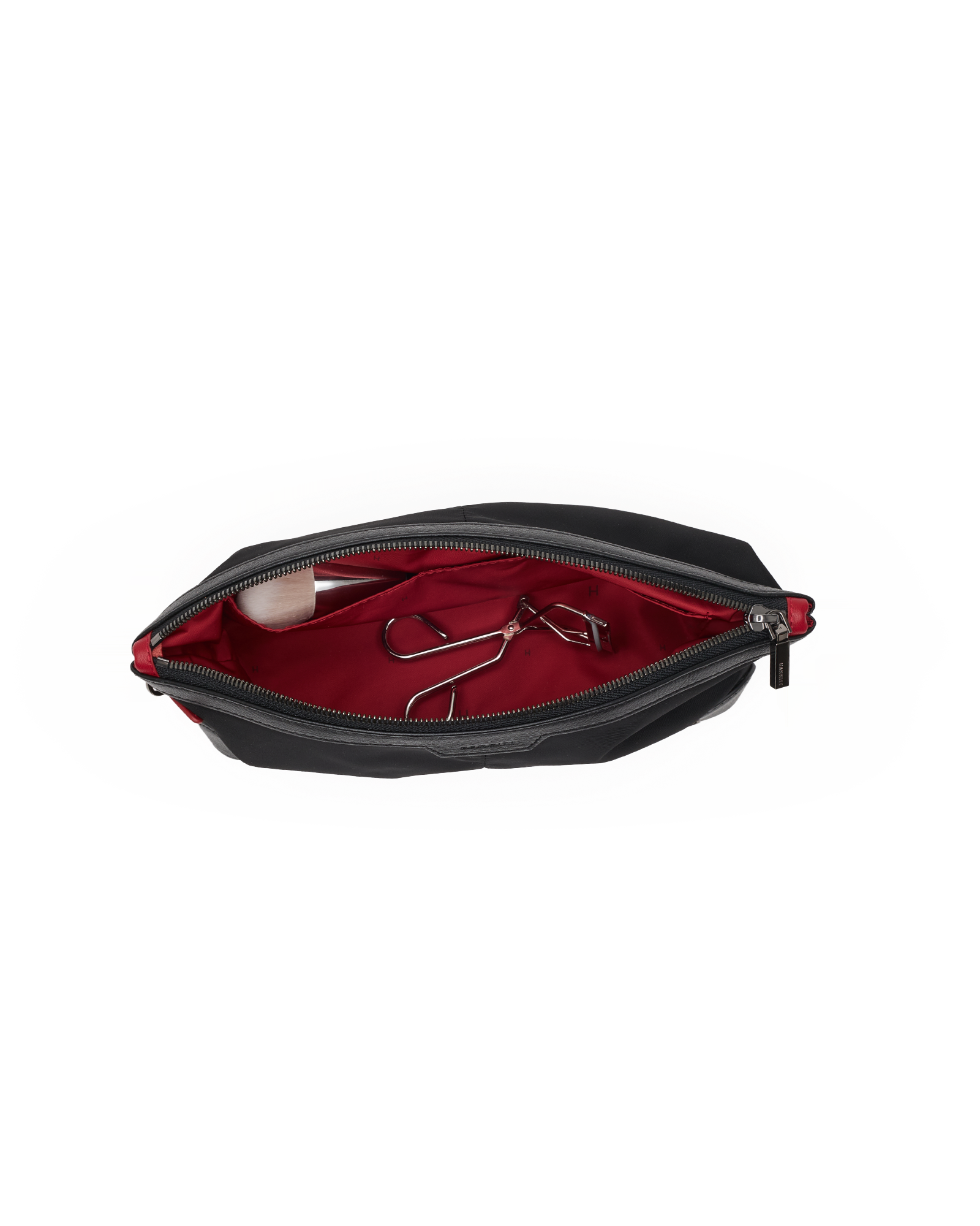 Nicky-Travel-Pouch-Short-Black-Nylon-GM-Inside-View