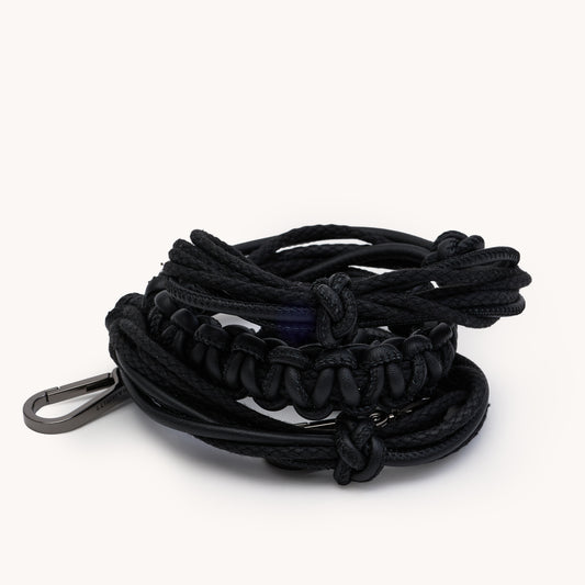 Knotted-Long-Strap-Noir-Smooth-GM-Detail-View