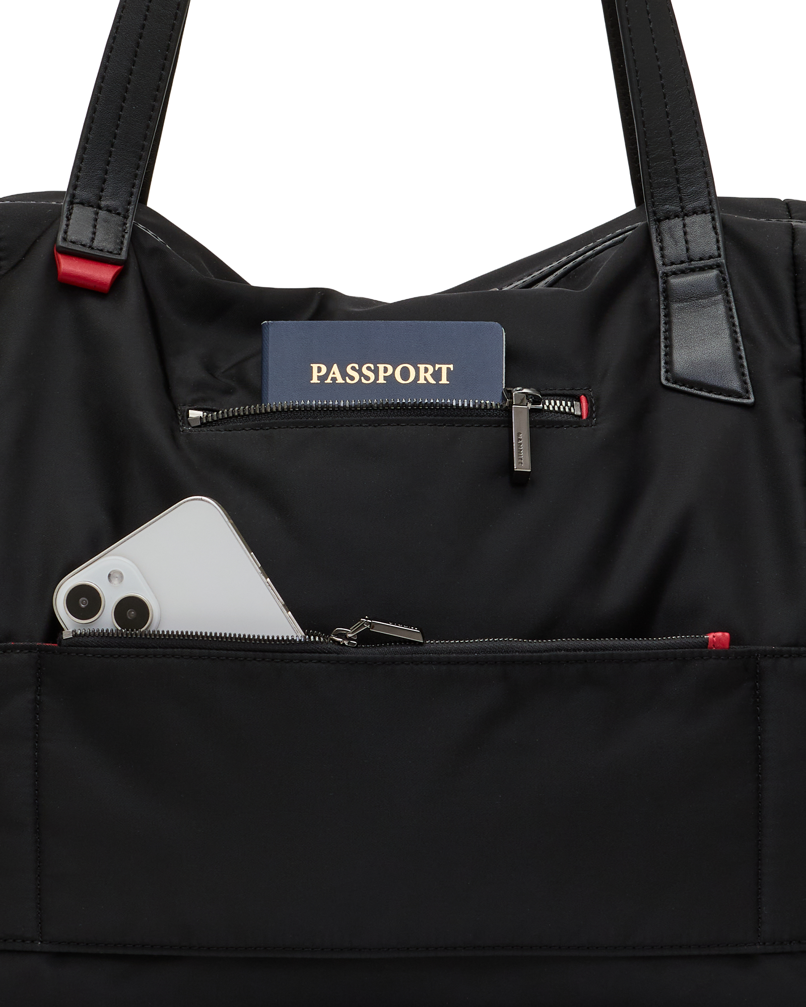 Ivy-Weekender-Black-Nylon-GM-Back-View-Detail
