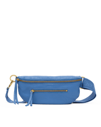 Charles Crossbody | Highlands Blue/Antique Gold | Med