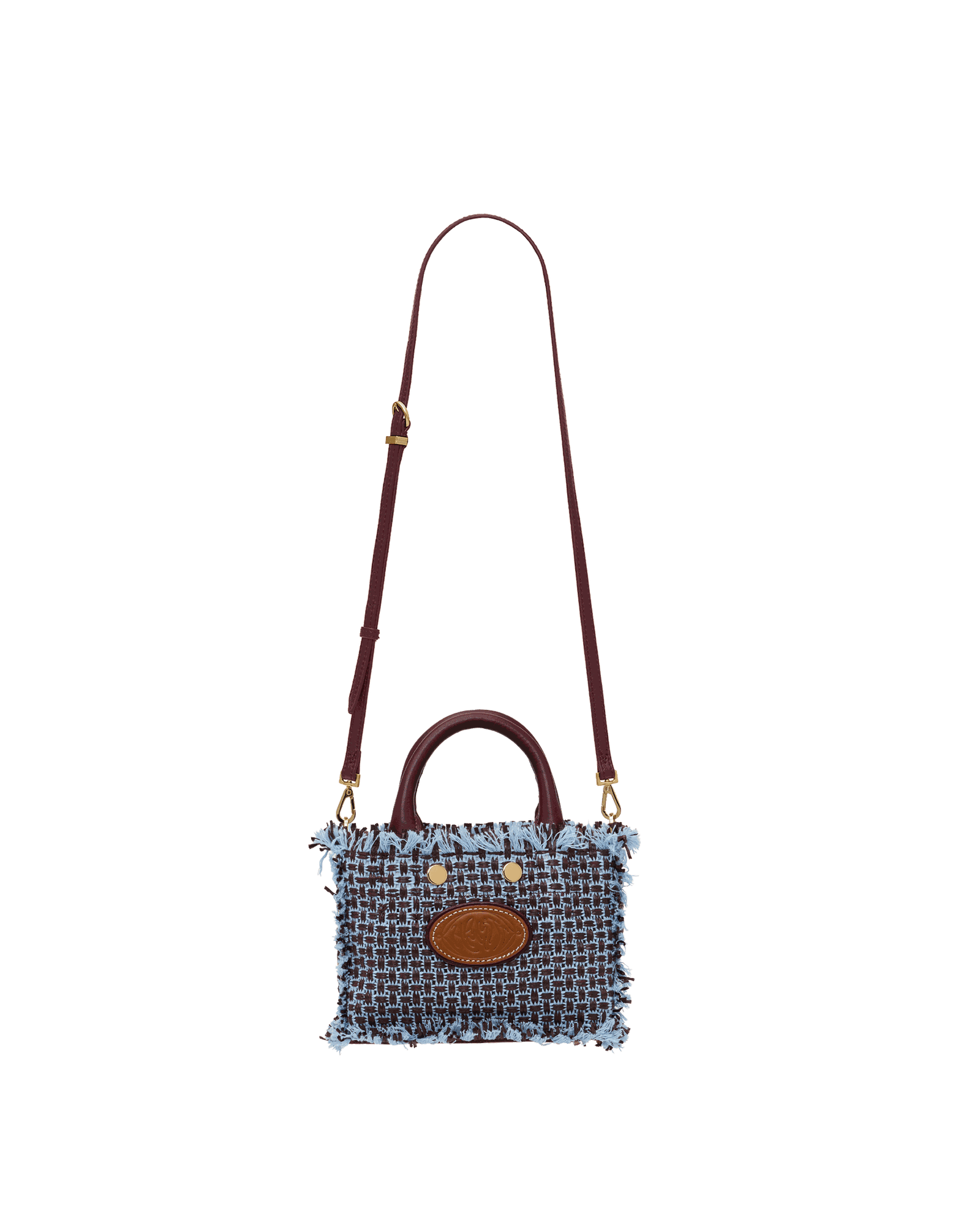 Olympia-Tote-Mini-Blueberry-Sorbet-G-Crossbody-View