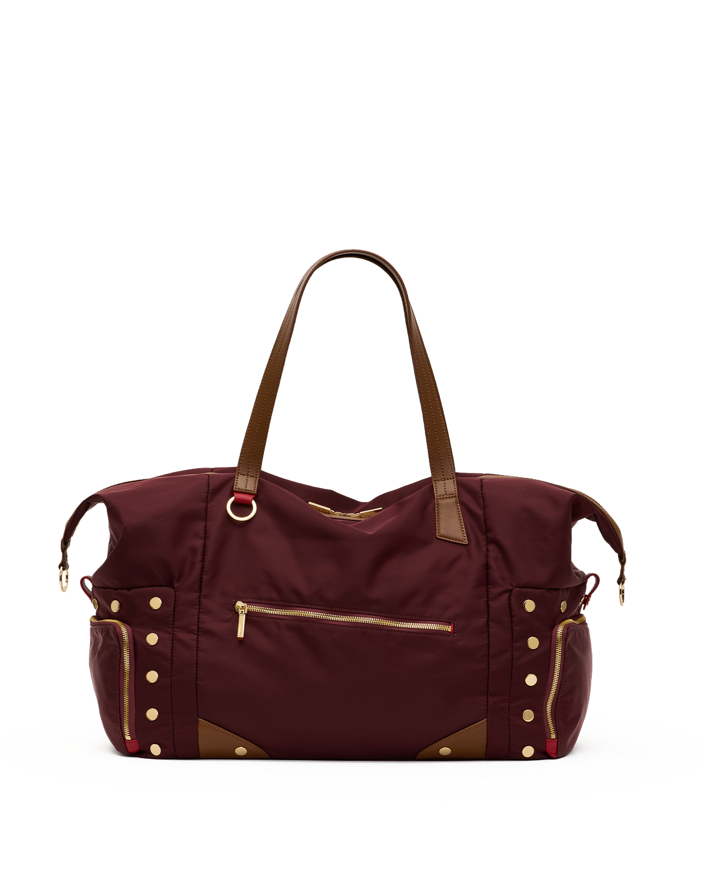 Ivy-Weekender-Wine-Nylon-G-Crossbody-View