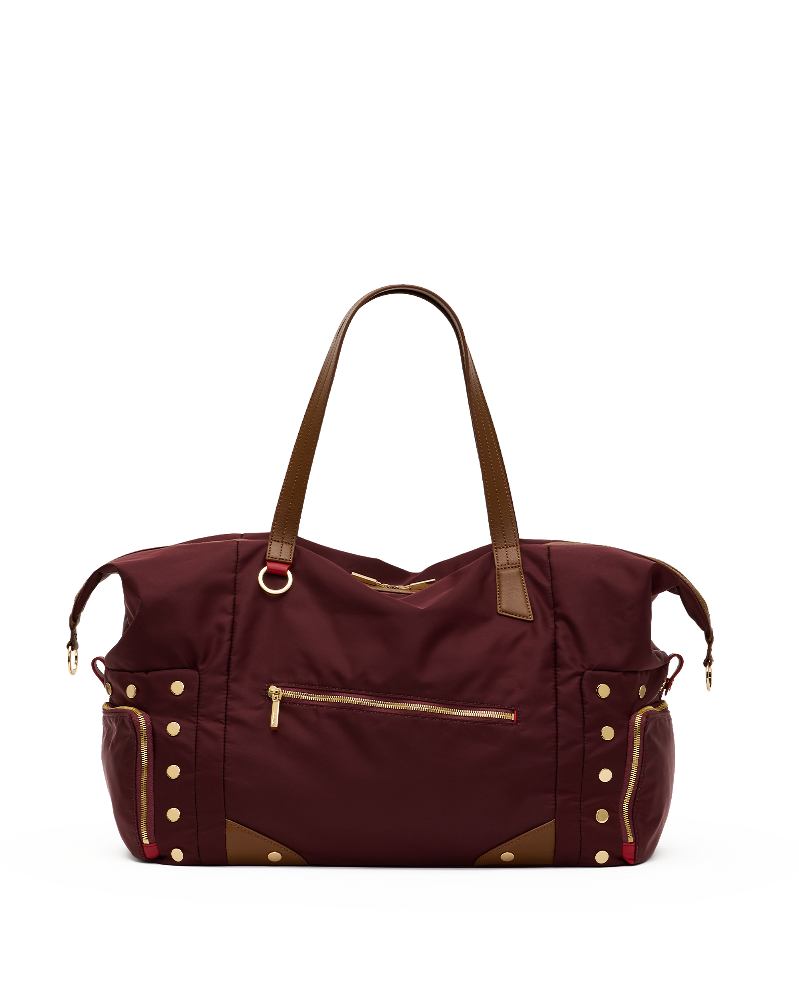 Ivy-Weekender-Wine-Nylon-G-Crossbody-View