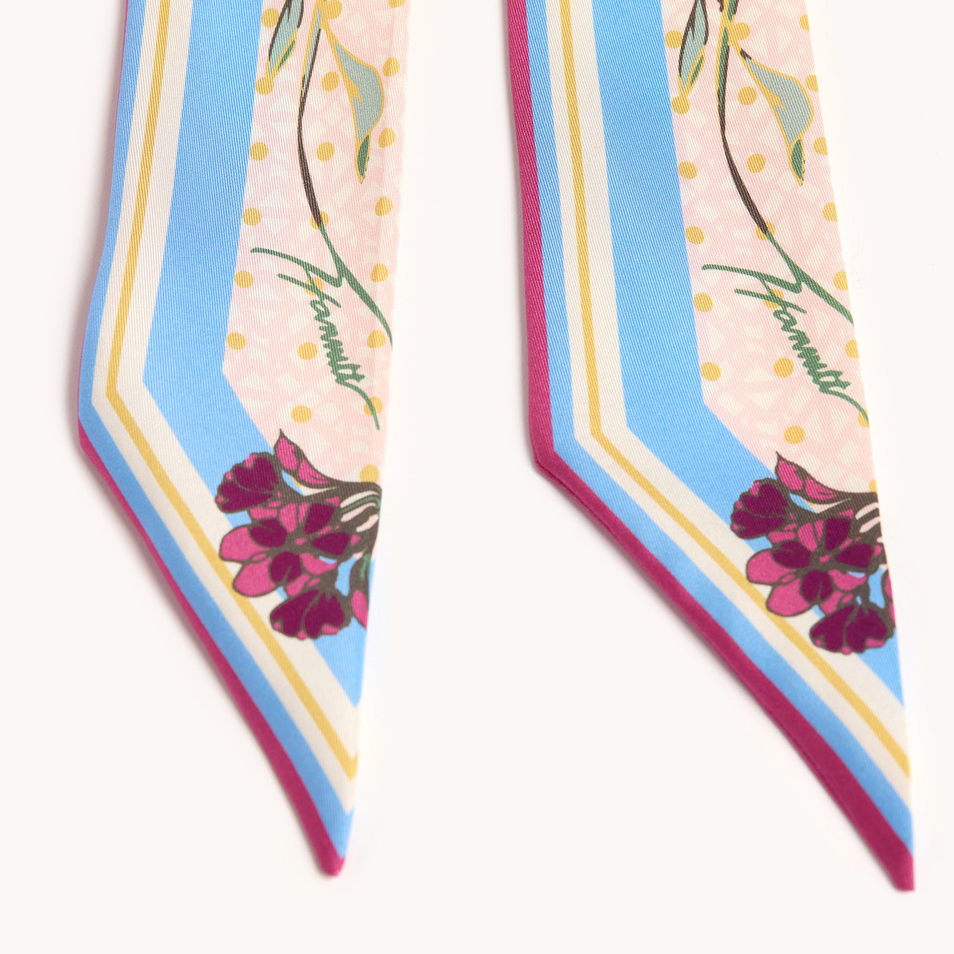 Silk Scarf-Front-View-Detail