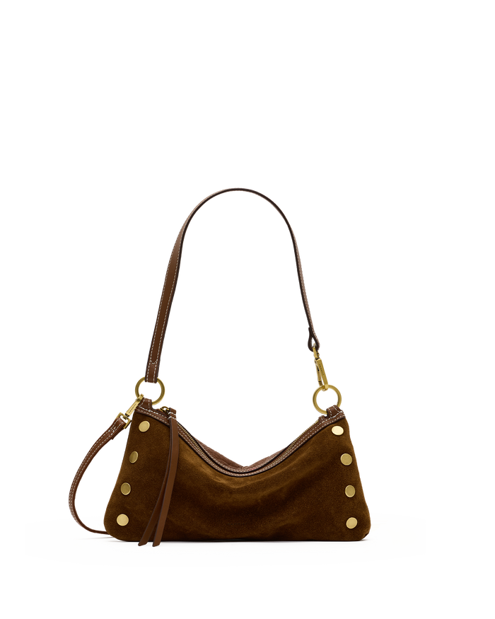 Kyle | Cinnamon Suede/Antique Gold