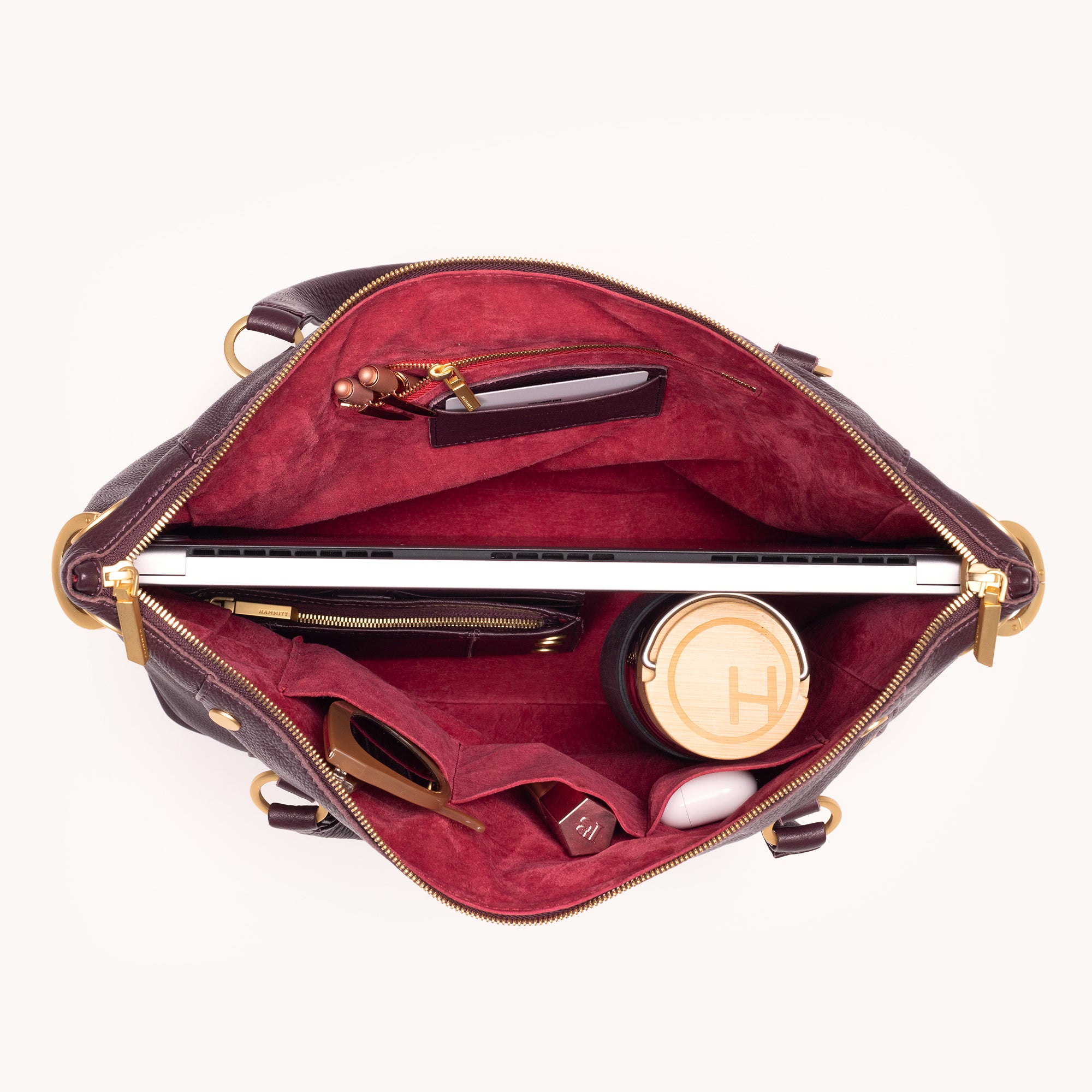 Daniel | Cabernet Pebble/Brushed Gold | Lrg