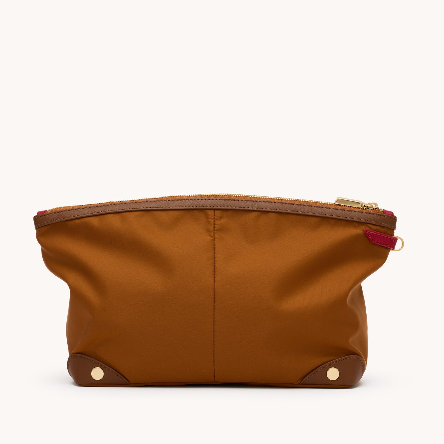 Nicky-Travel-Pouch-Lrg-Amber-Nylon-G-Back-View-Detail