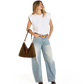 Model height is 5'9''