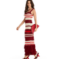Model height is 5'9.5''