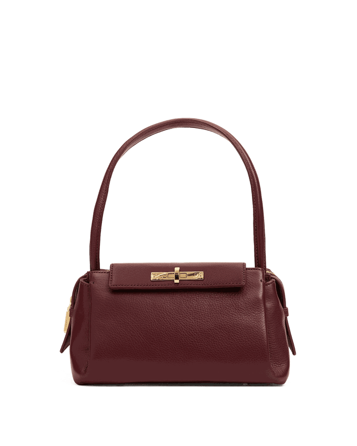 Charlotte | Cherrywood Pebble/Gold | Med