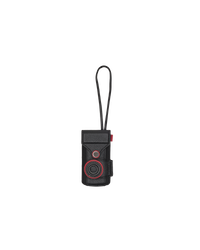 Camera Luggage Tag | Black Nylon/Gunmetal