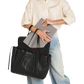 Miranda-Laptop-Sleeve-16-Black-BG-Model-View-2