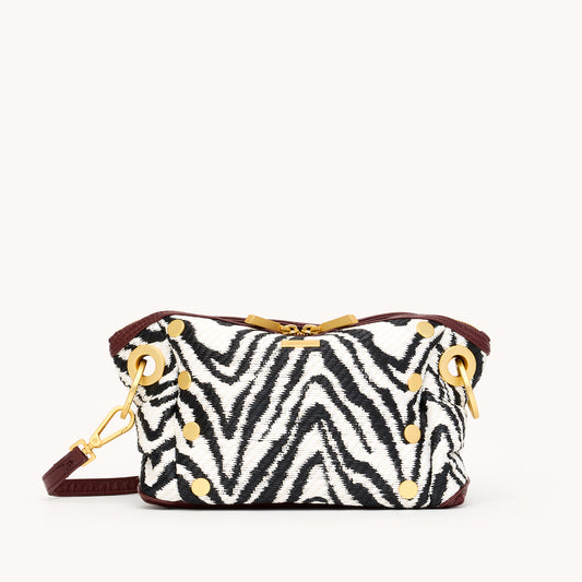 Daniel-Crossbody-Clutch-Sml-Zebra-BG-Front-View