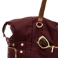 Ivy-Weekender-Wine-Nylon-G-Front-View-Detail