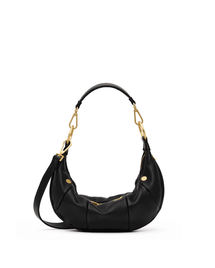 Erica | Black/Brushed Gold | Sml