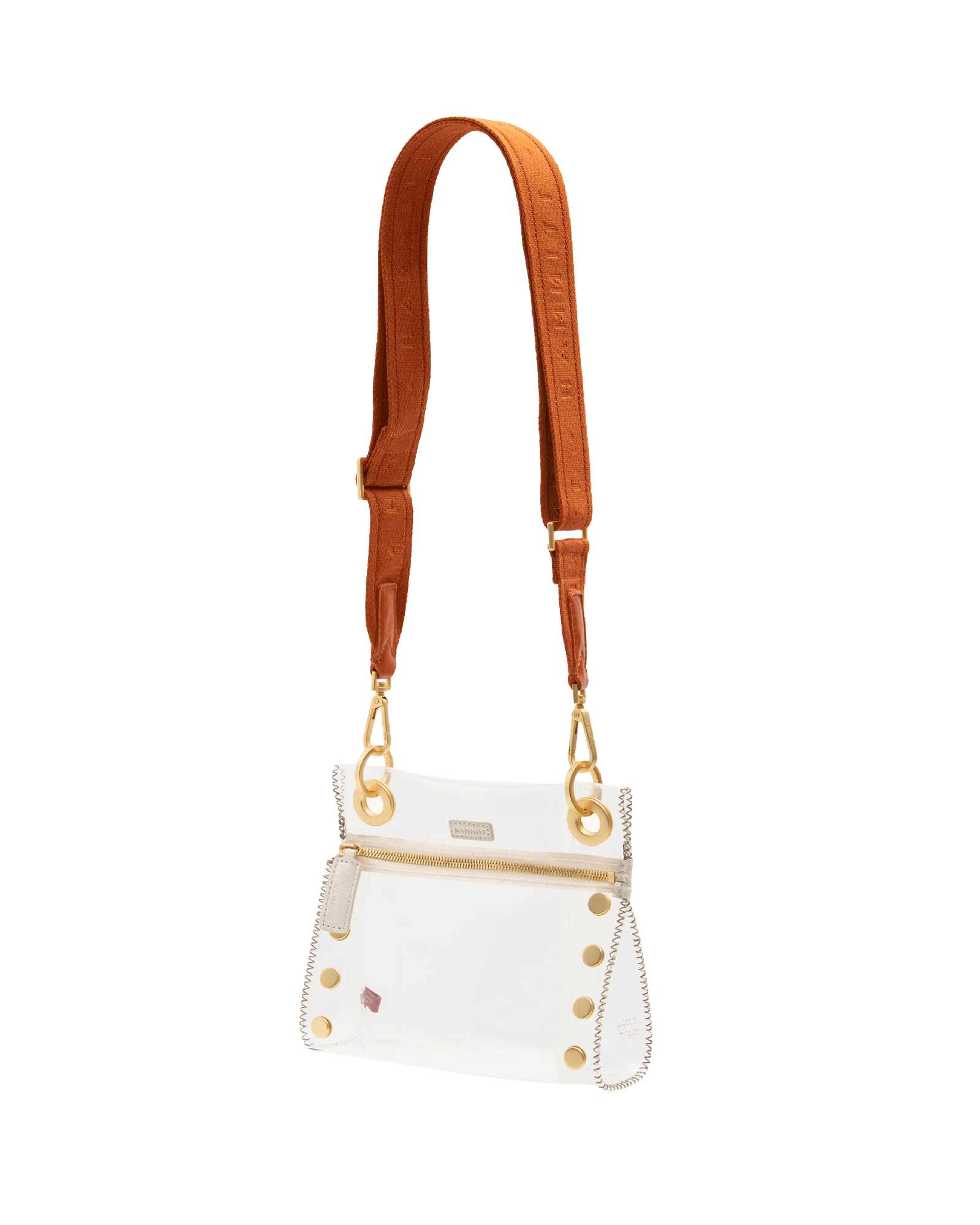 Webbing Crossbody Strap-Candlelight Orange-BG-Crossbody-View