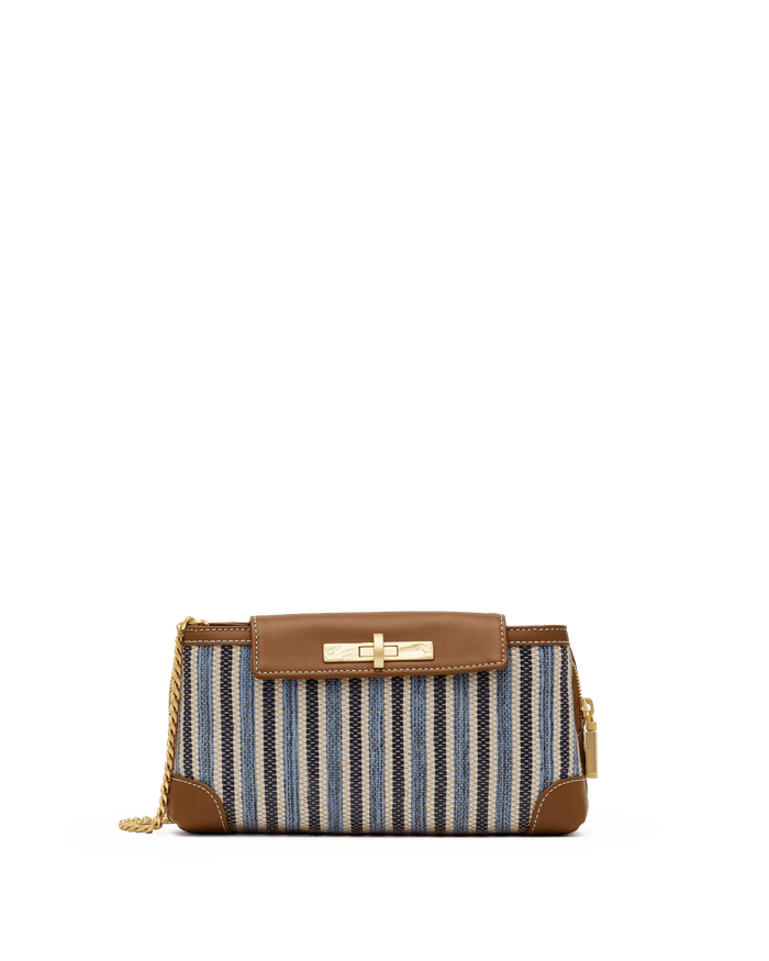 Charlotte | Cabana Blue/Brushed Gold | Sml