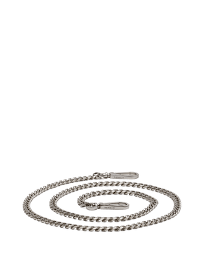 Metal Chain Long Strap | Silver