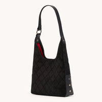Tim | Noir Diamond Suede/Gunmetal | Med