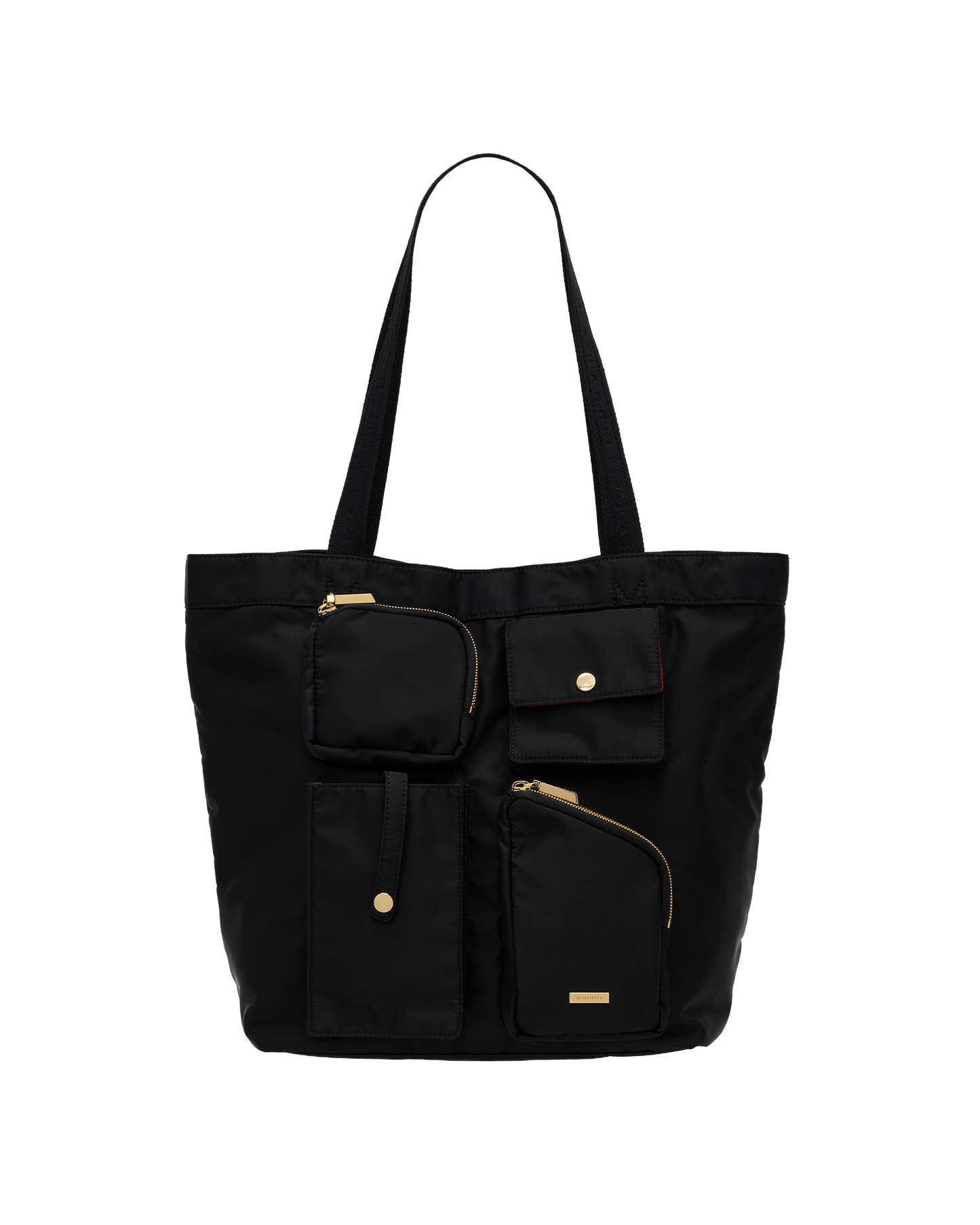 Josie-Tote-Black-Nylon-Cargo-G-Crossbody-View