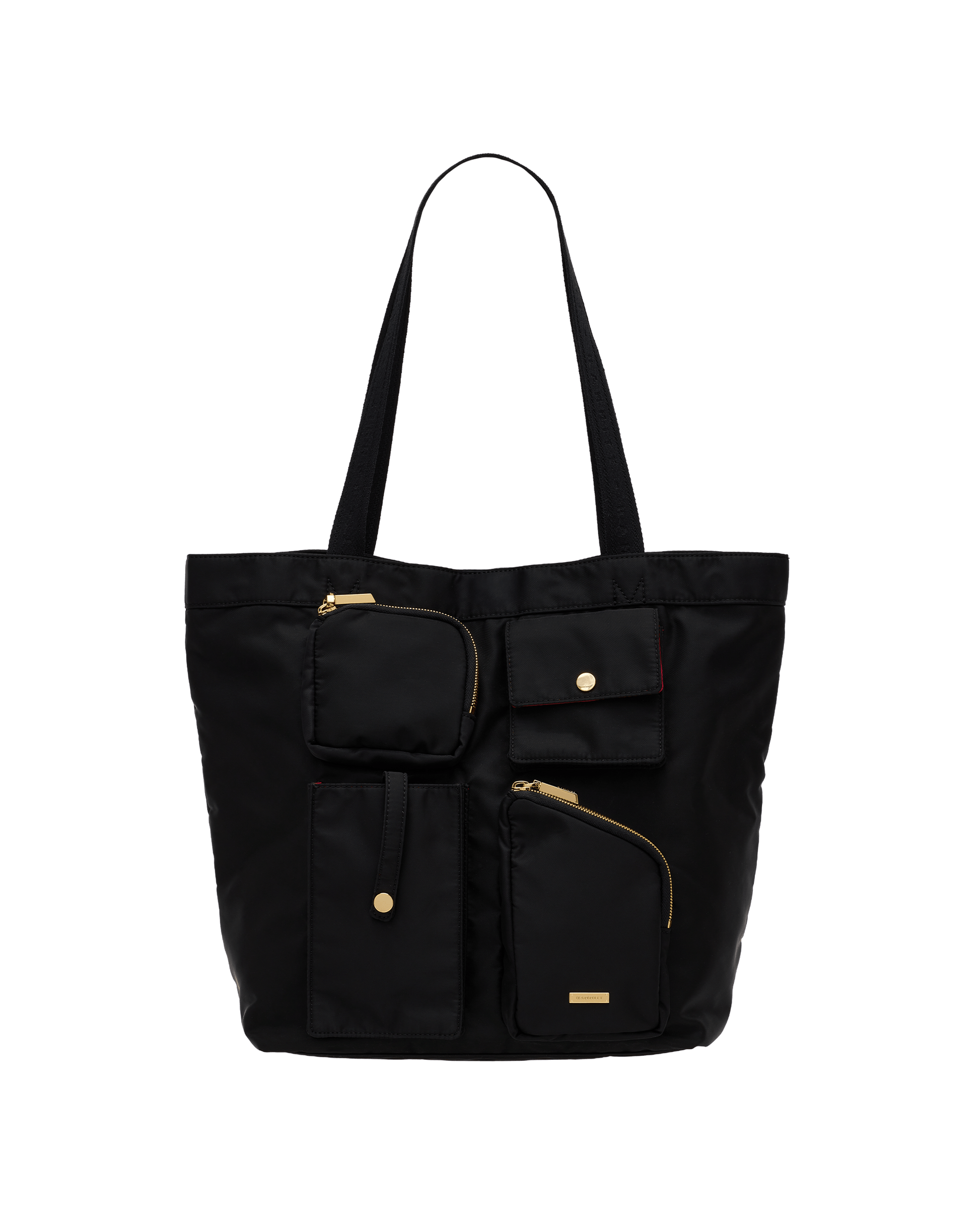 Josie-Tote-Black-Nylon-Cargo-G-Crossbody-View