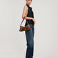 Model height is 5'10''
