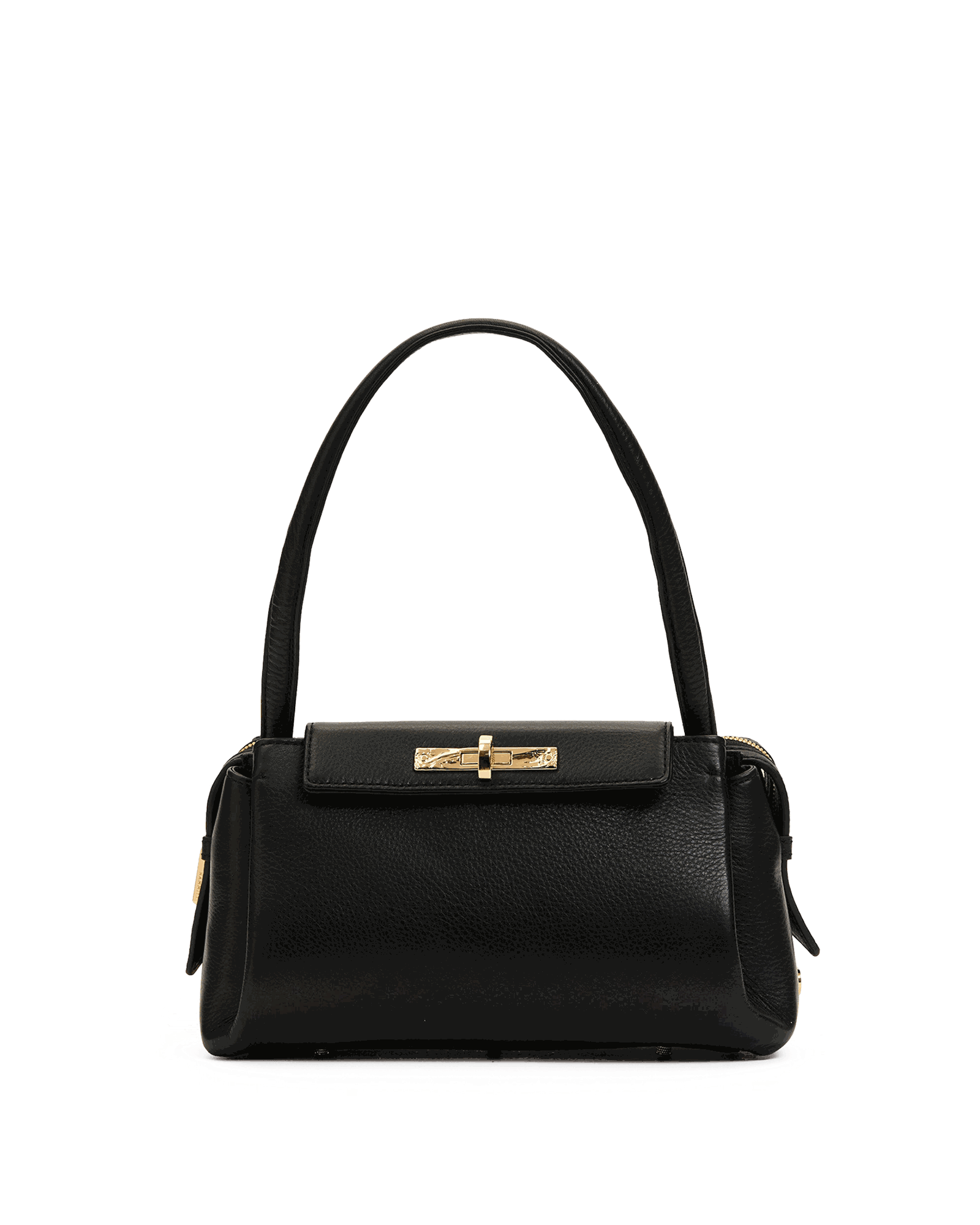 Charlotte-Med-Black-G-Front-View